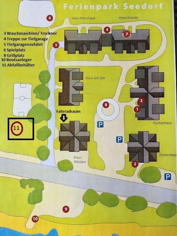 Ferienwohnung Granitzblick 3 Mit Wintergarten Und Seeblick Seedorf  Eksteriør billede